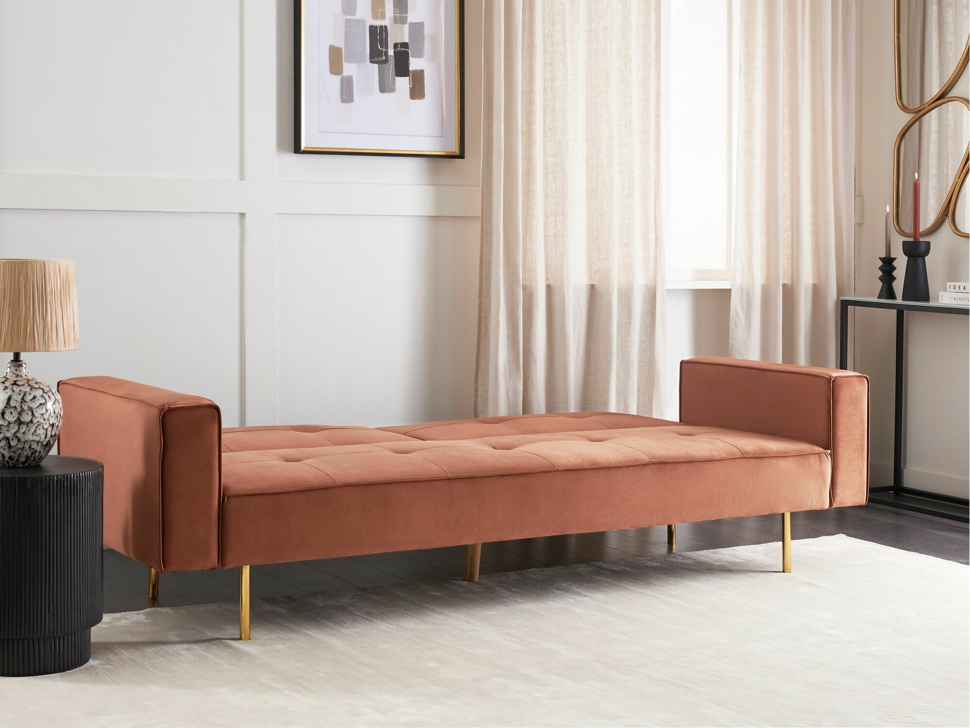 Sofa na razvlačenje Berwyn 749 (Smeđa)