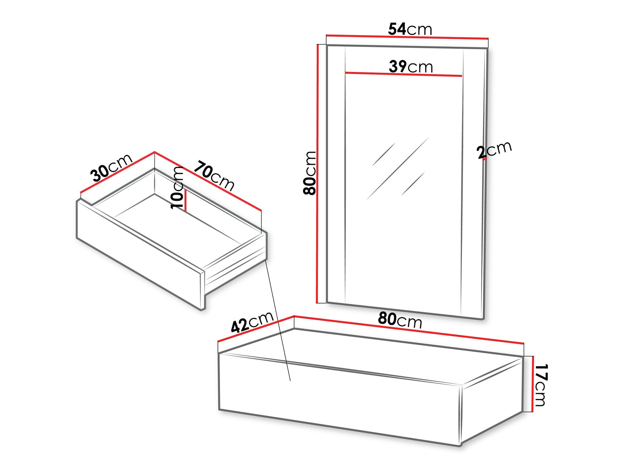 Toaletni sto Dortivu 109
