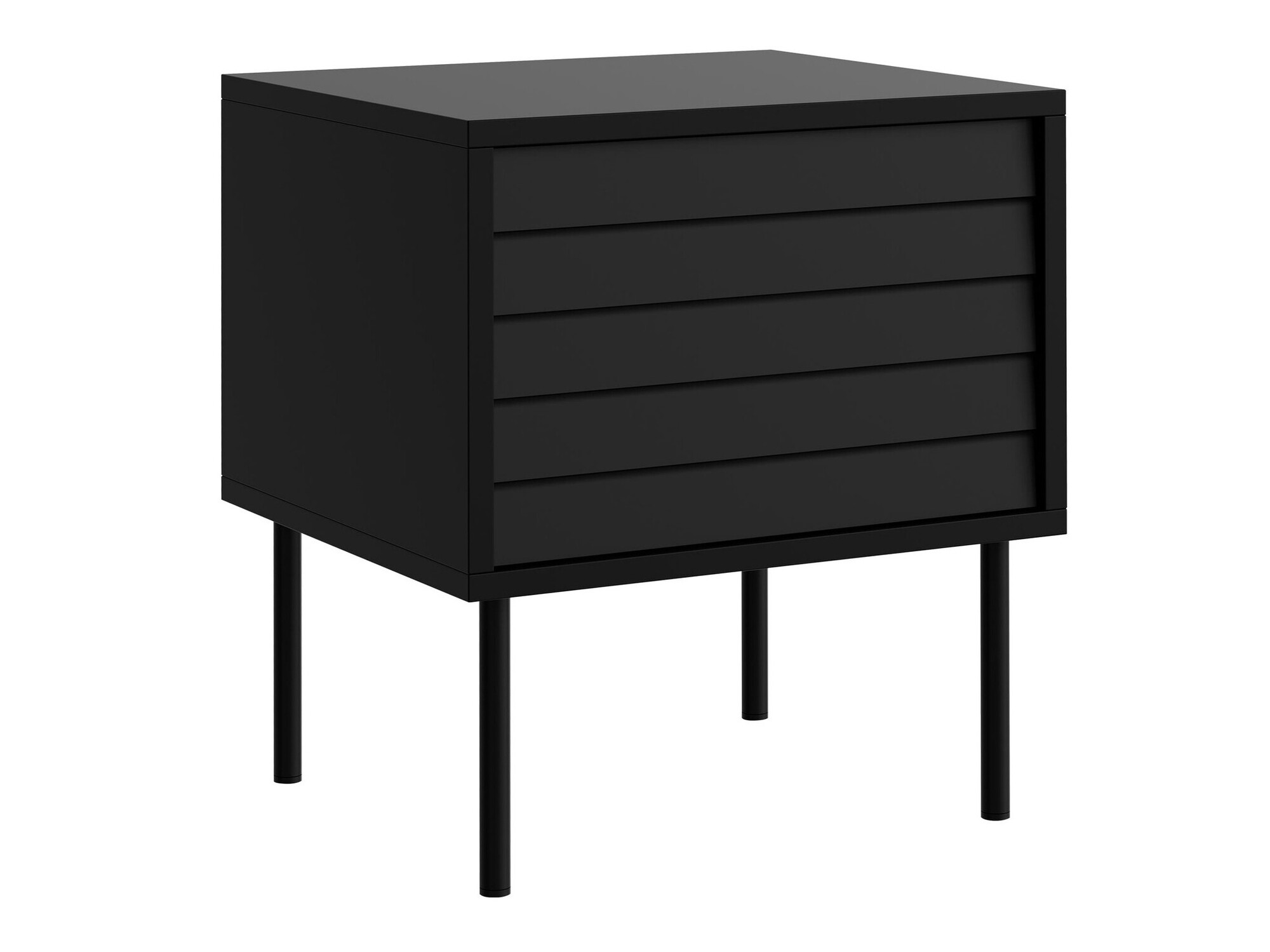 Set noćnih ormarića Flosoru 106 (Crno)