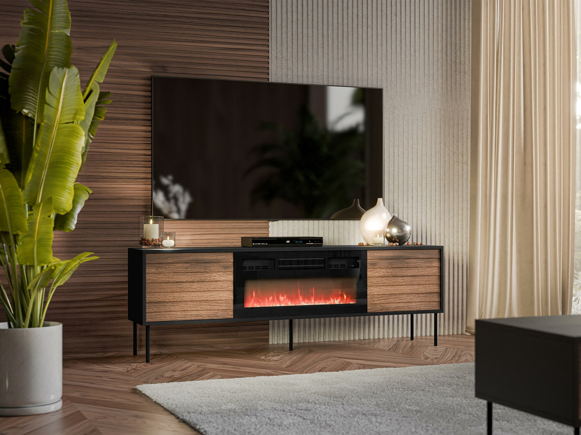 TV sto Flosoru 108 (Orah + Crno)