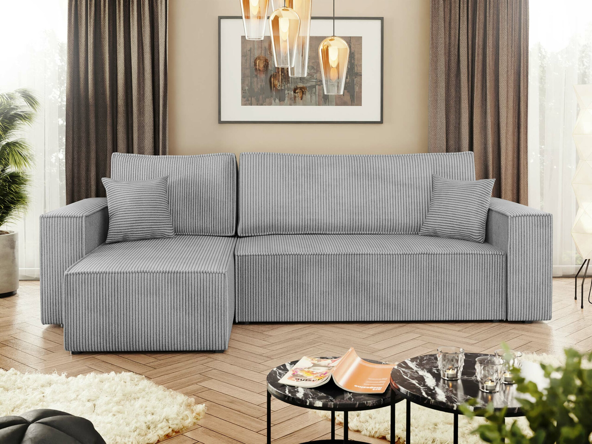 Ugaona sofa Shelton 100 (Poso 110)