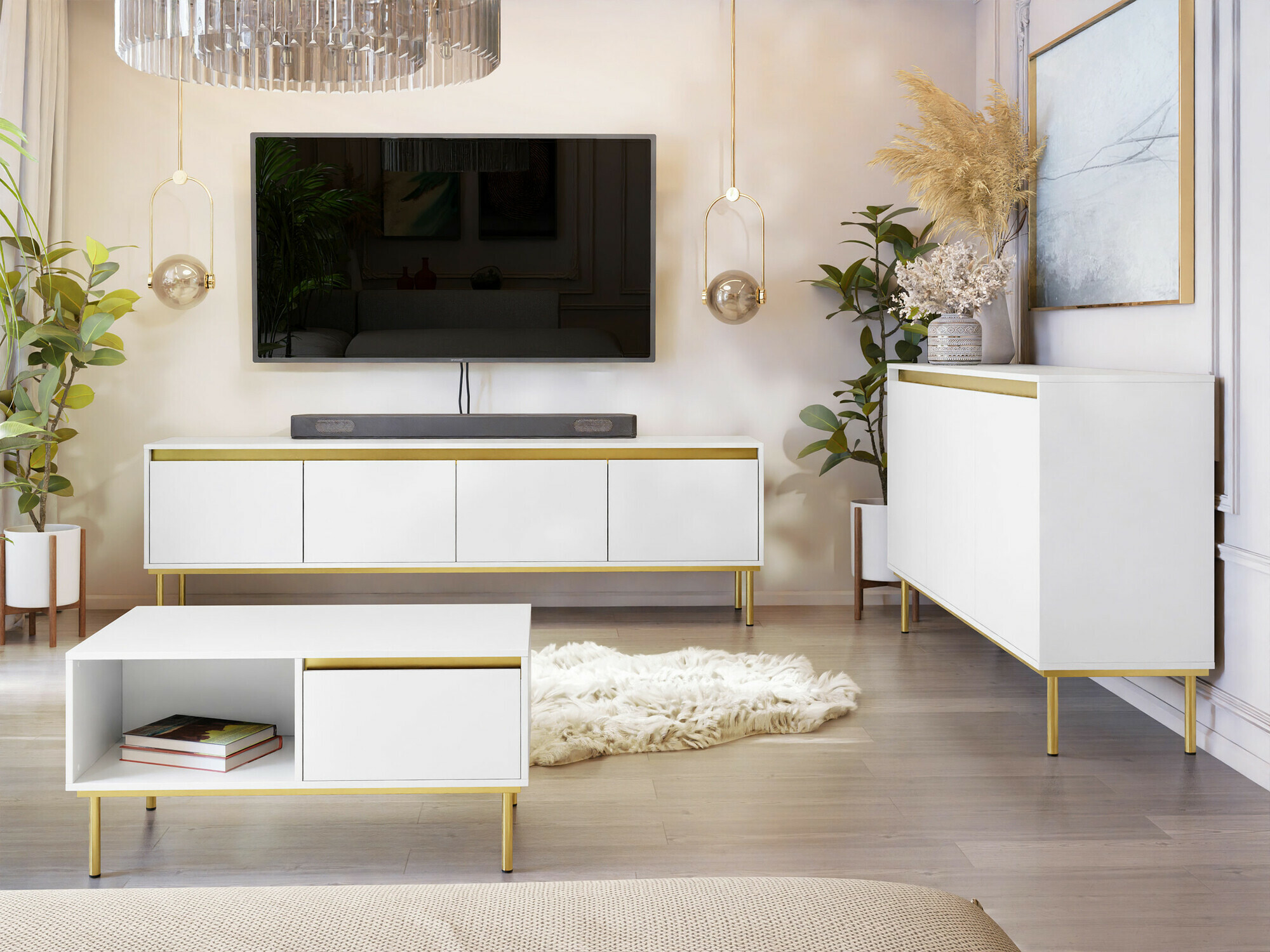 TV sto Comfivo Coretro 102 (Belo)