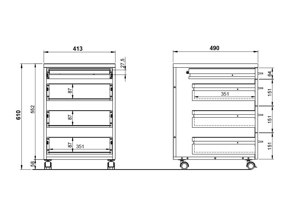 Fiokar Lartesi 105 (Svetloosiva)