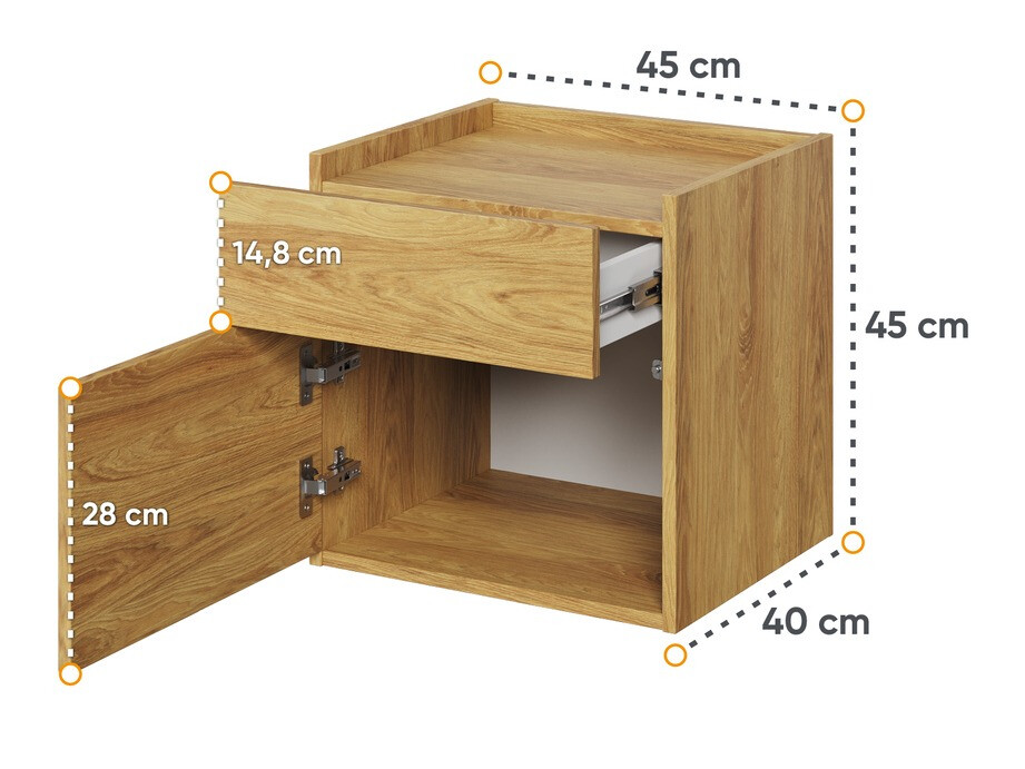 Noćni ormarić Orlbale 141