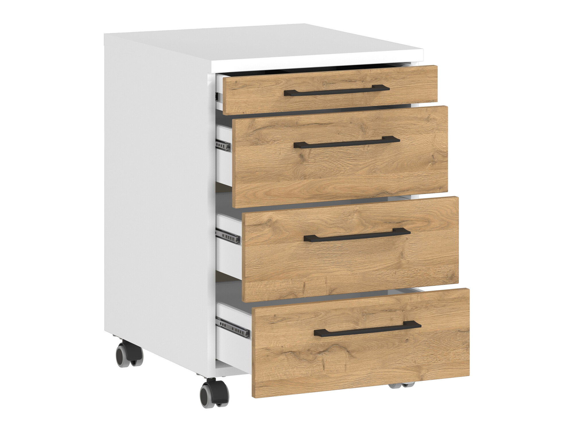 Pokretna kaseta Lartesi 105 (Belo + Grandson hrast)