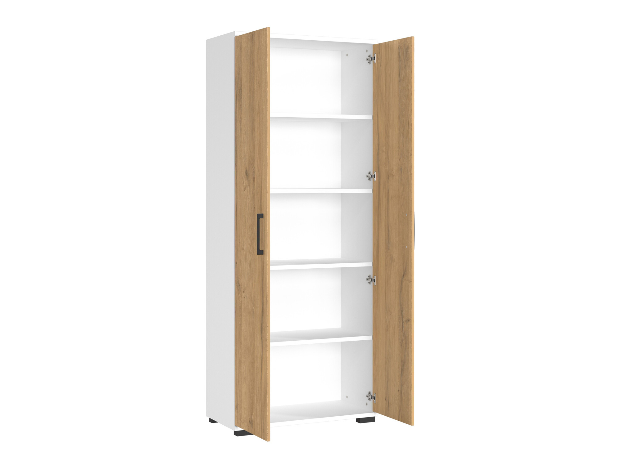 Polica Lartesi 104 (Belo + Grandson hrast)