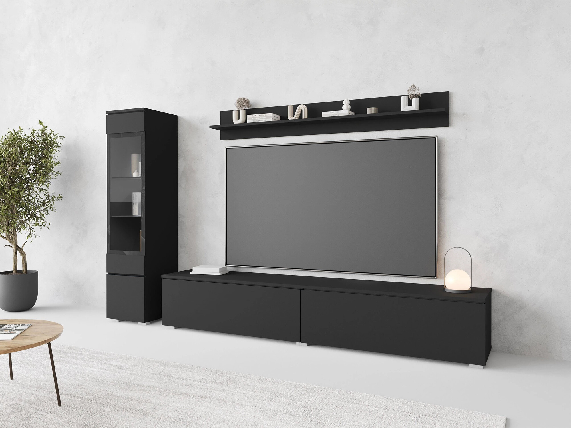 Set za dnevnu sobu Mirfivo 100 (Grafit)