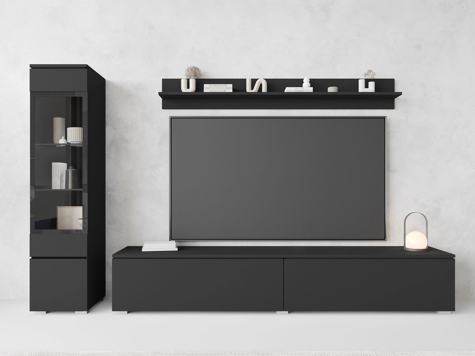 Set za dnevnu sobu Mirfivo 100 (Grafit)