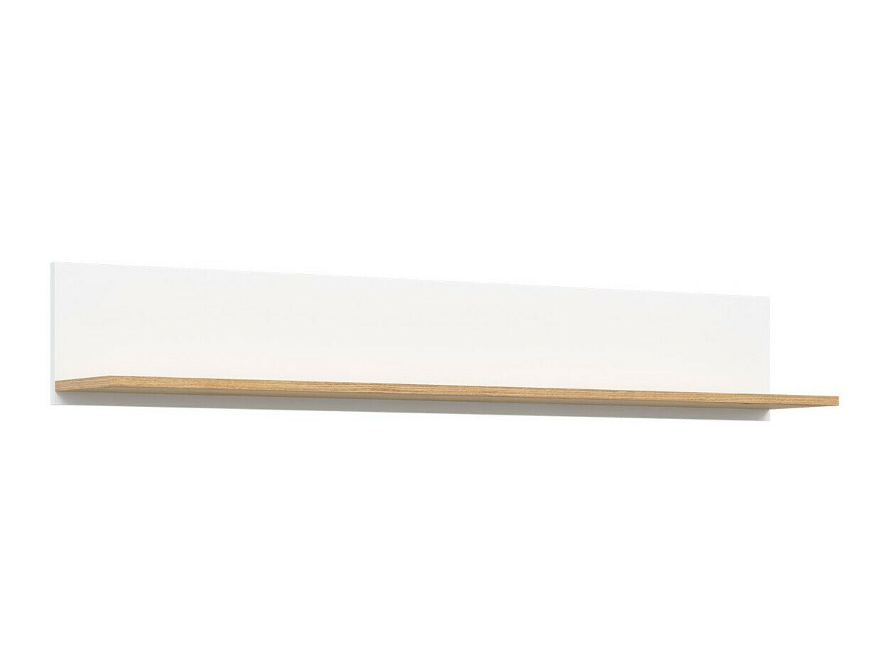 Set za kućnu kancelariju Catelbi 118 (Belo + Hrast)