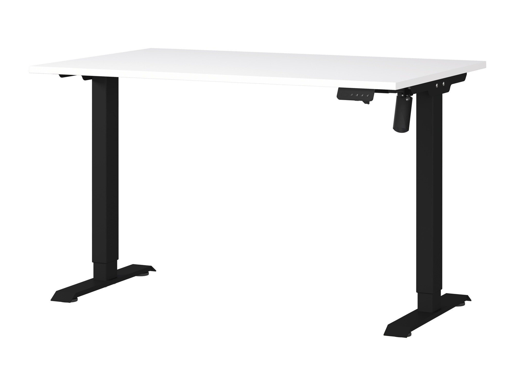 Sto sa podesivom visinom Lartesi 115 (Belo + Crno)