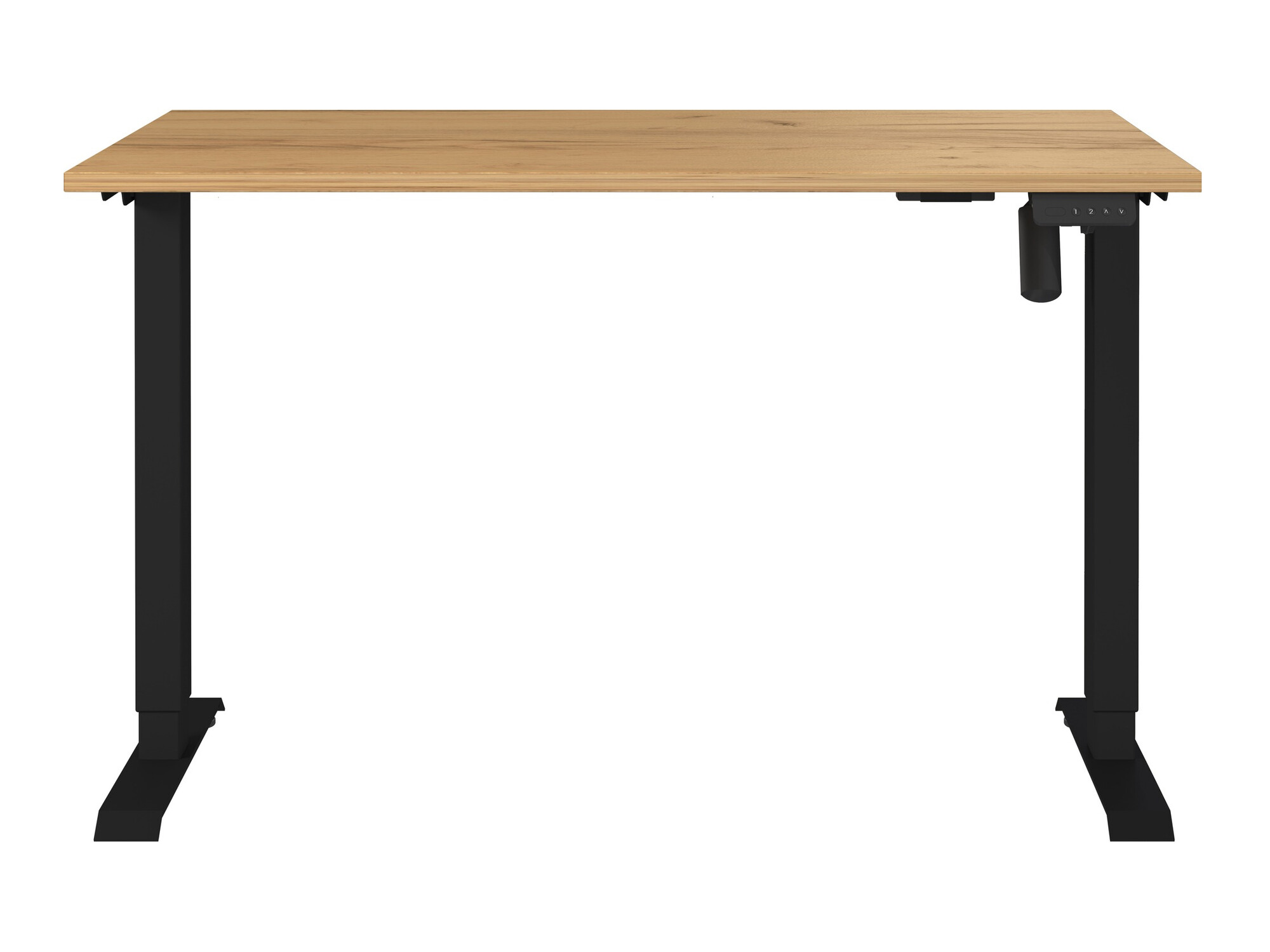 Sto sa podesivom visinom Lartesi 115 (Navarra hrast + Crno)