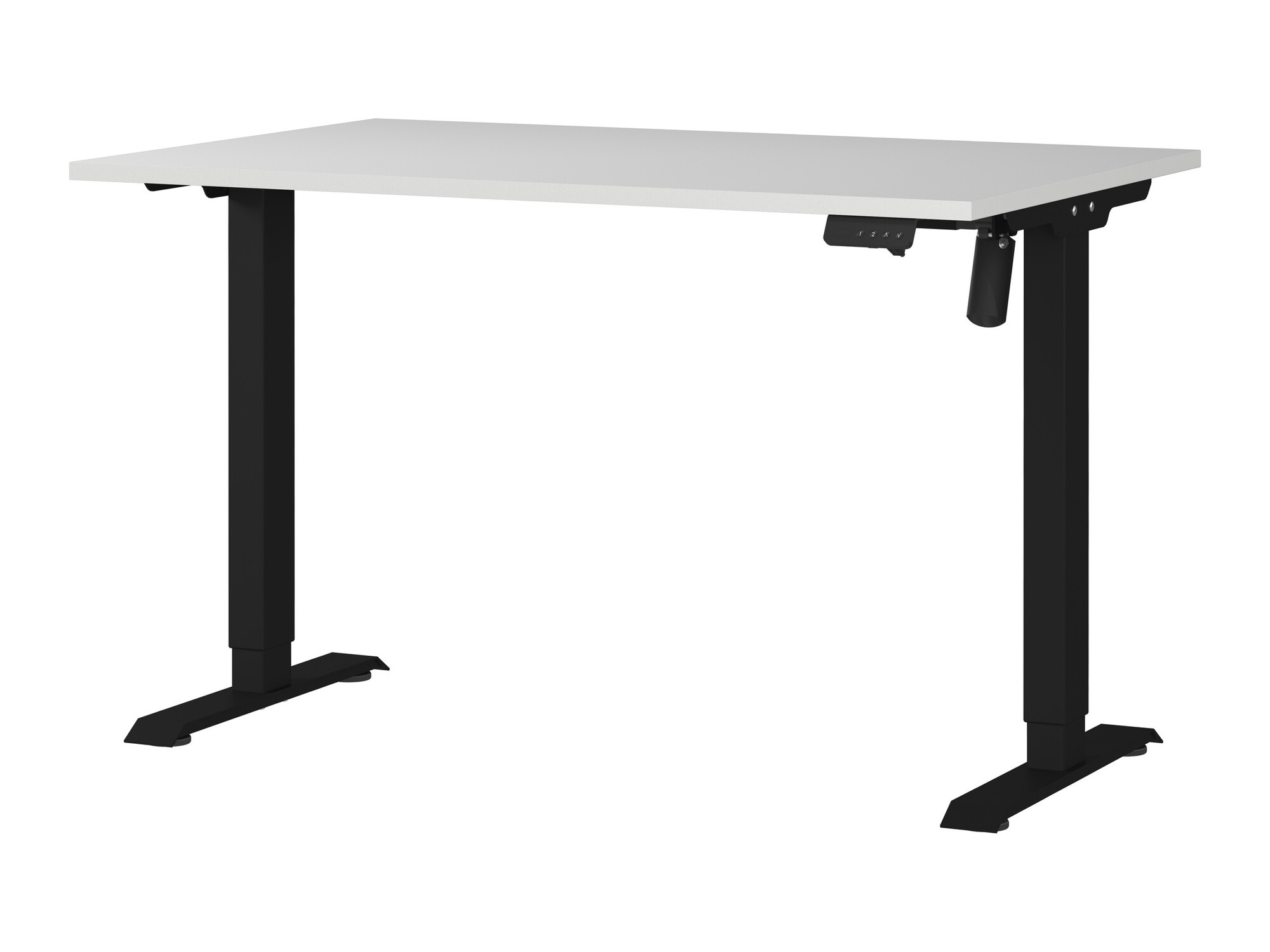 Sto sa podesivom visinom Lartesi 115 (Svetloosiva + Crno)