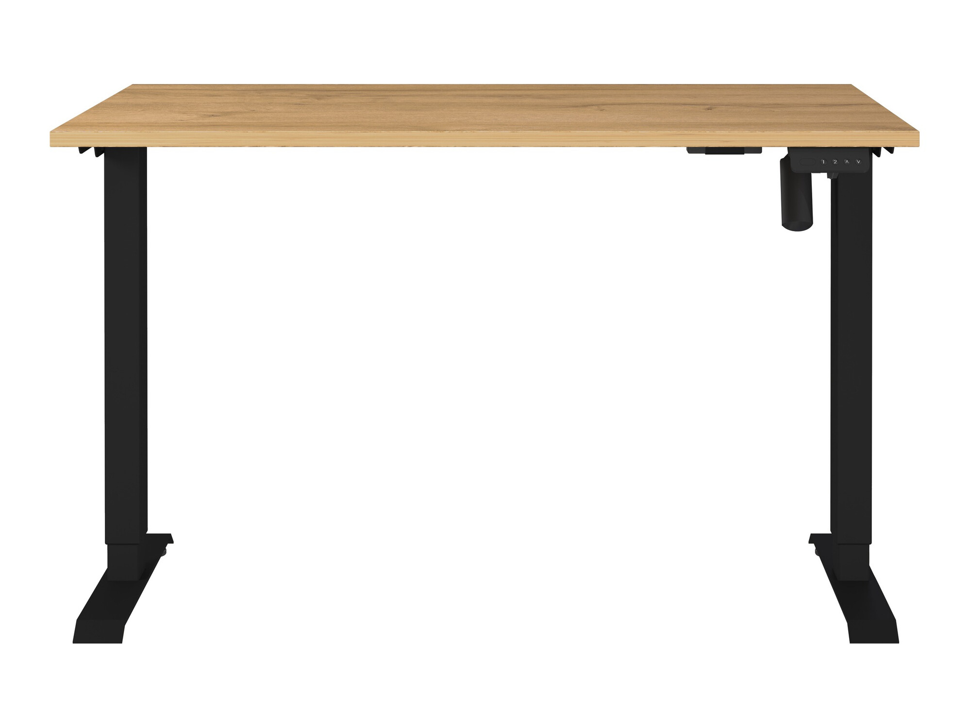 Sto sa podesivom visinom Lartesi 115 (Unuk hrast + Crno)