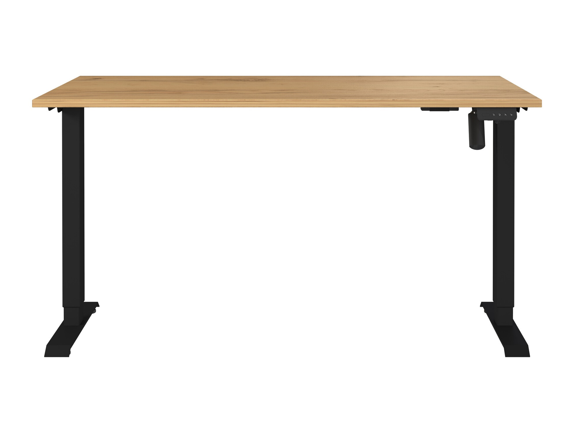 Sto sa podesivom visinom Lartesi 116 (Navarra hrast + Crno)