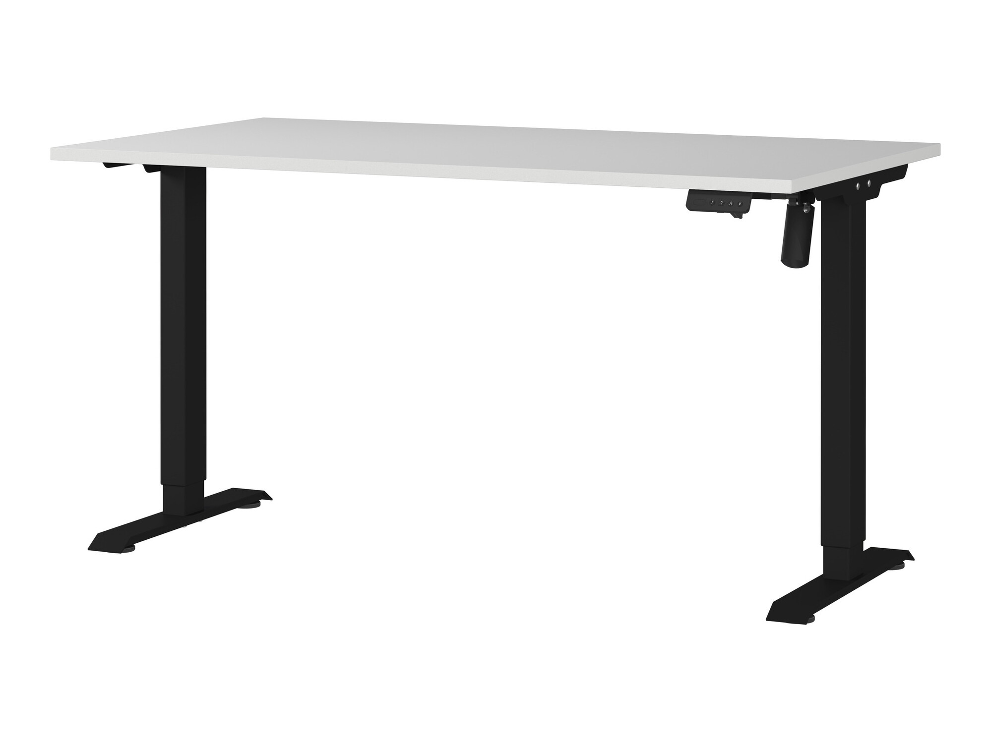 Sto sa podesivom visinom Lartesi 117 (Svetloosiva + Crno)
