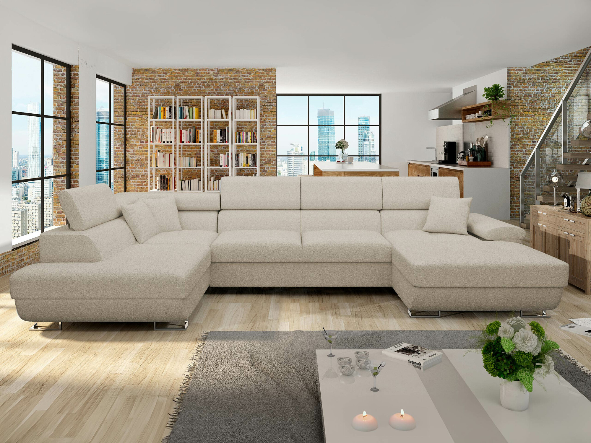 Ugaona sofa Comfivo 241 (Abriamo 03)