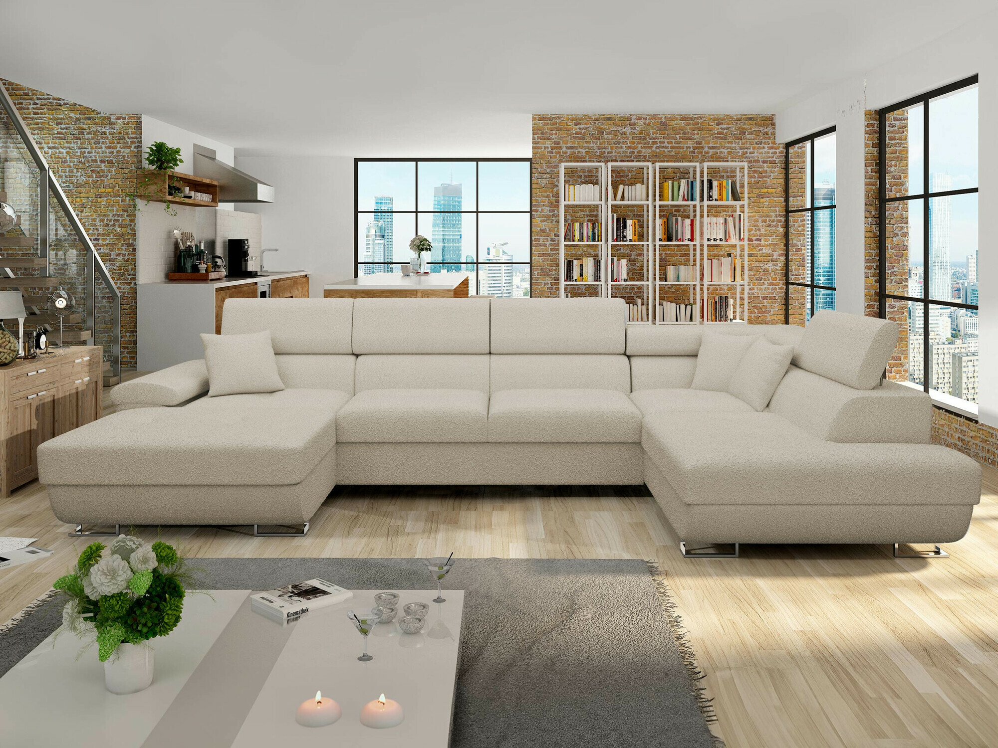 Ugaona sofa Comfivo 241 (Abriamo 03)