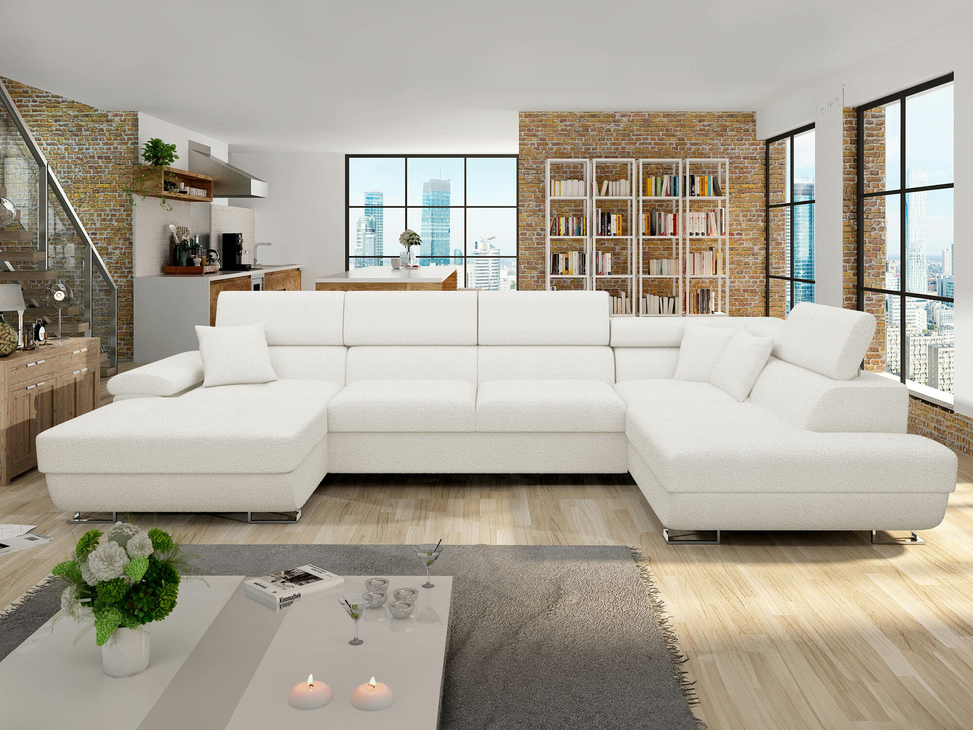 Ugaona sofa Comfivo 241 (Abriamo 04)
