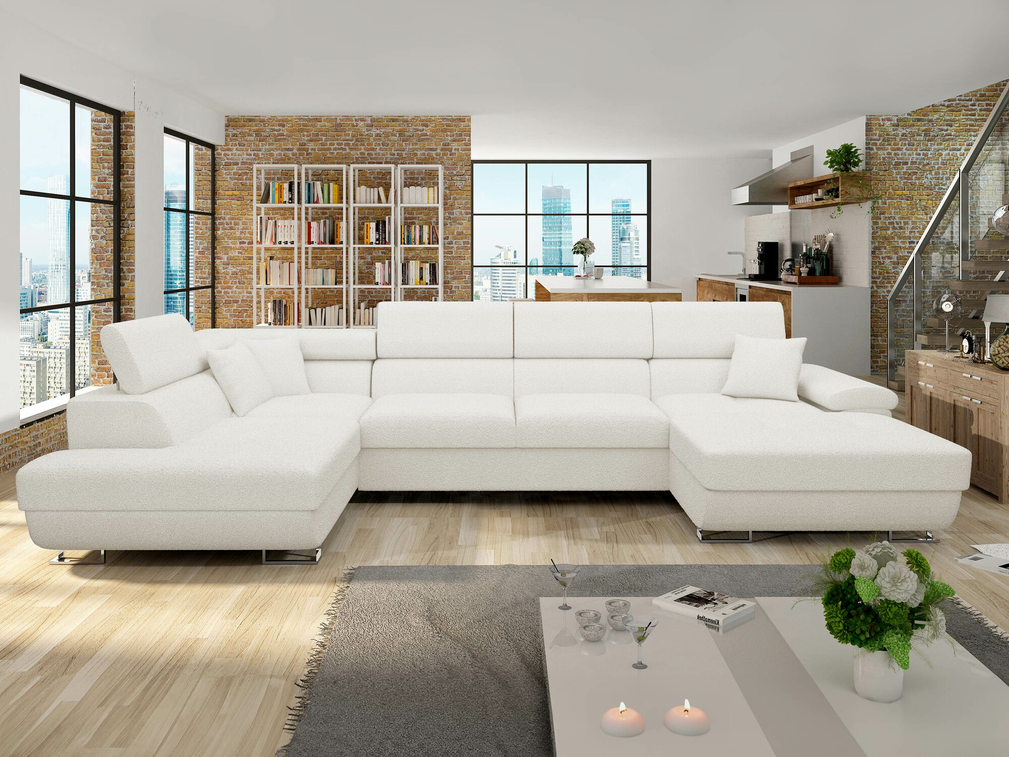 Ugaona sofa Comfivo 241 (Abriamo 04)