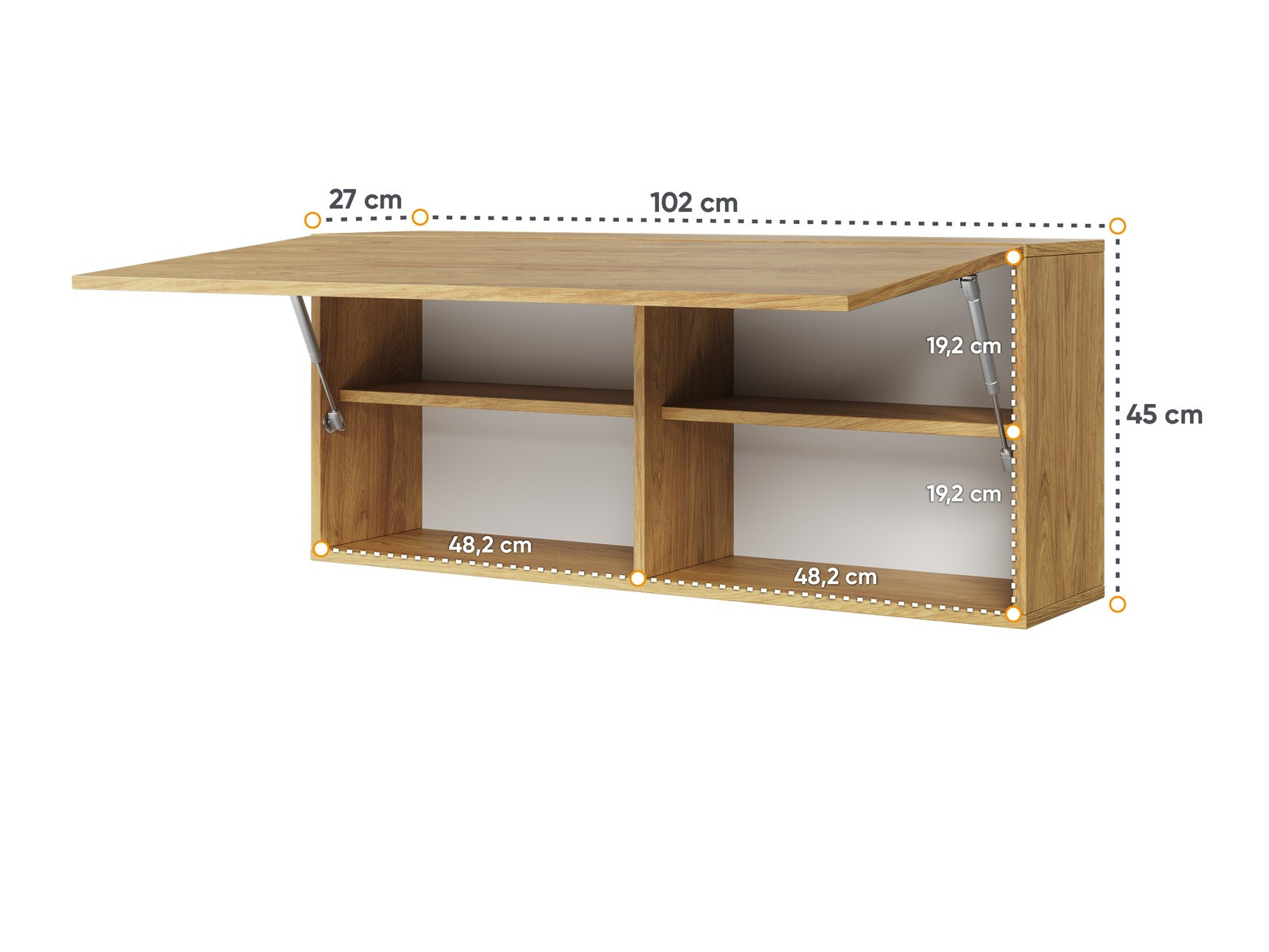 Zidni ormarić Orlbale 137