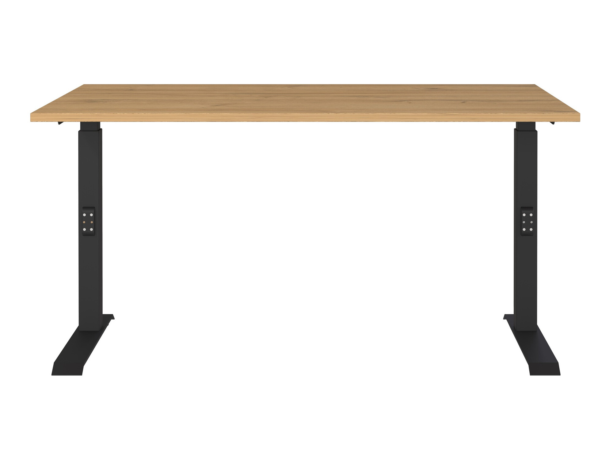 Kancelarijski sto Eliromo 121 (Unuk hrast + Crno)