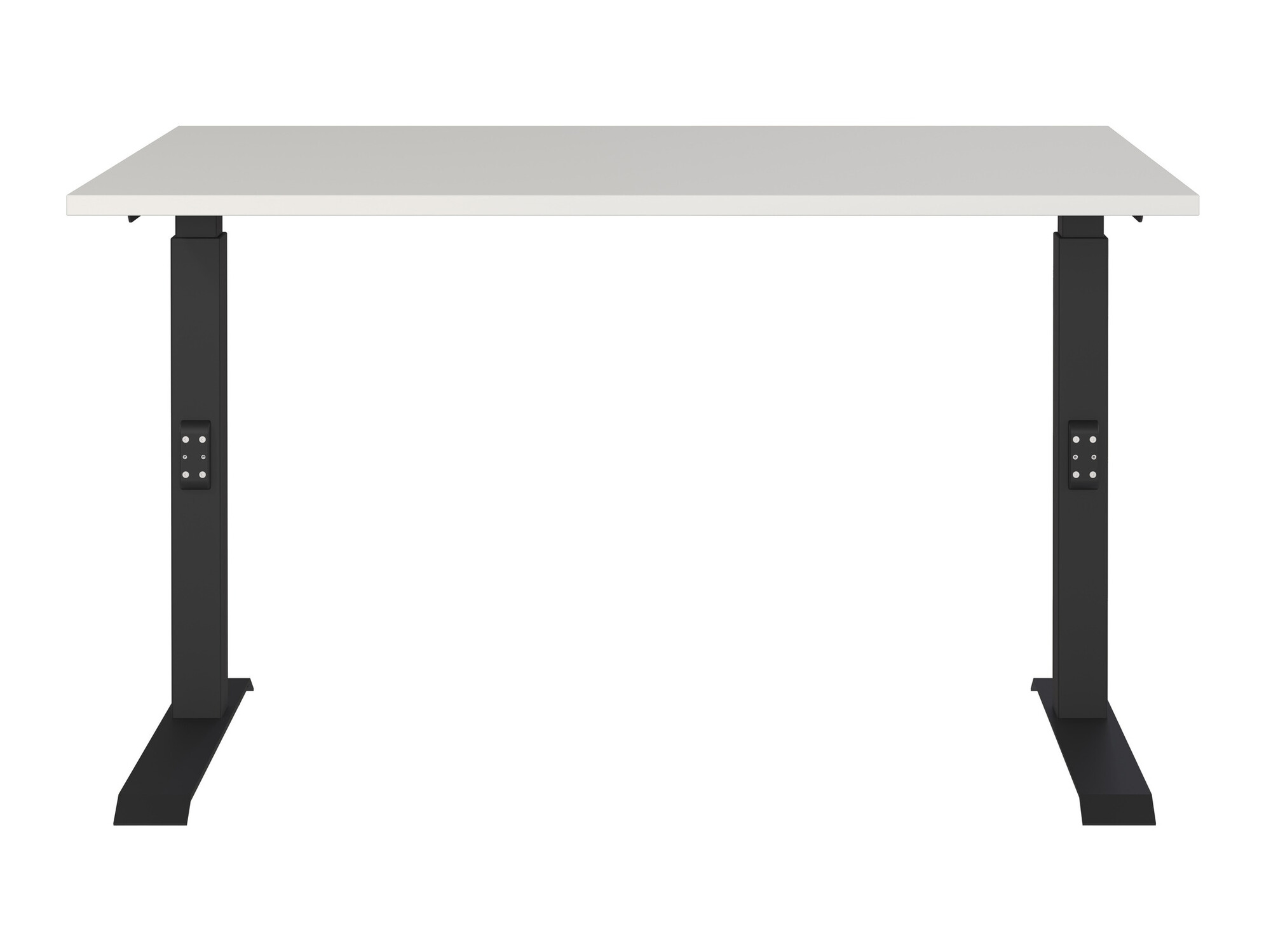 Kancelarijski sto Eliromo 122 (Svetloosiva + Crno)