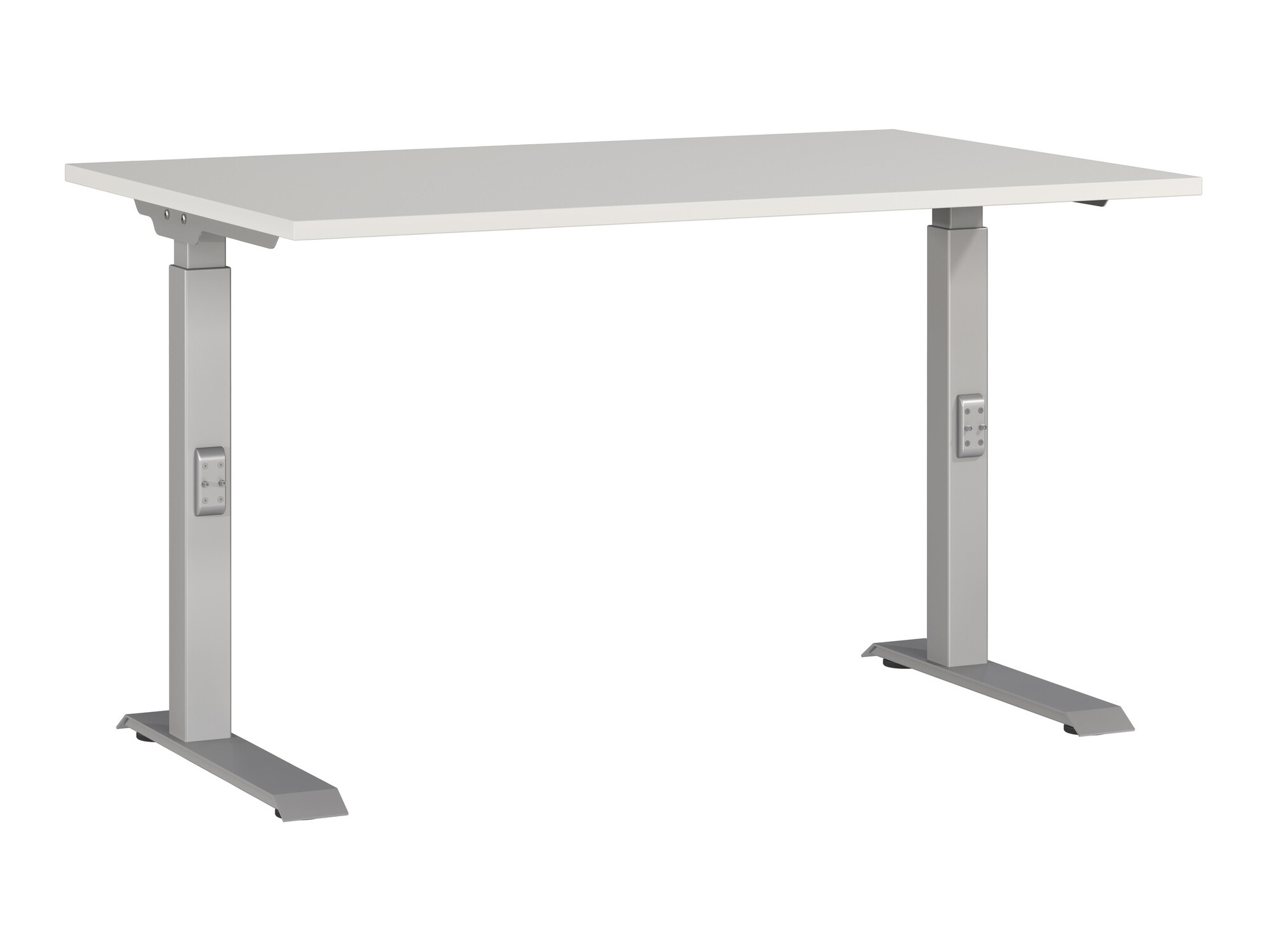 Kancelarijski sto Eliromo 122 (Svetloosiva + Srebrna)