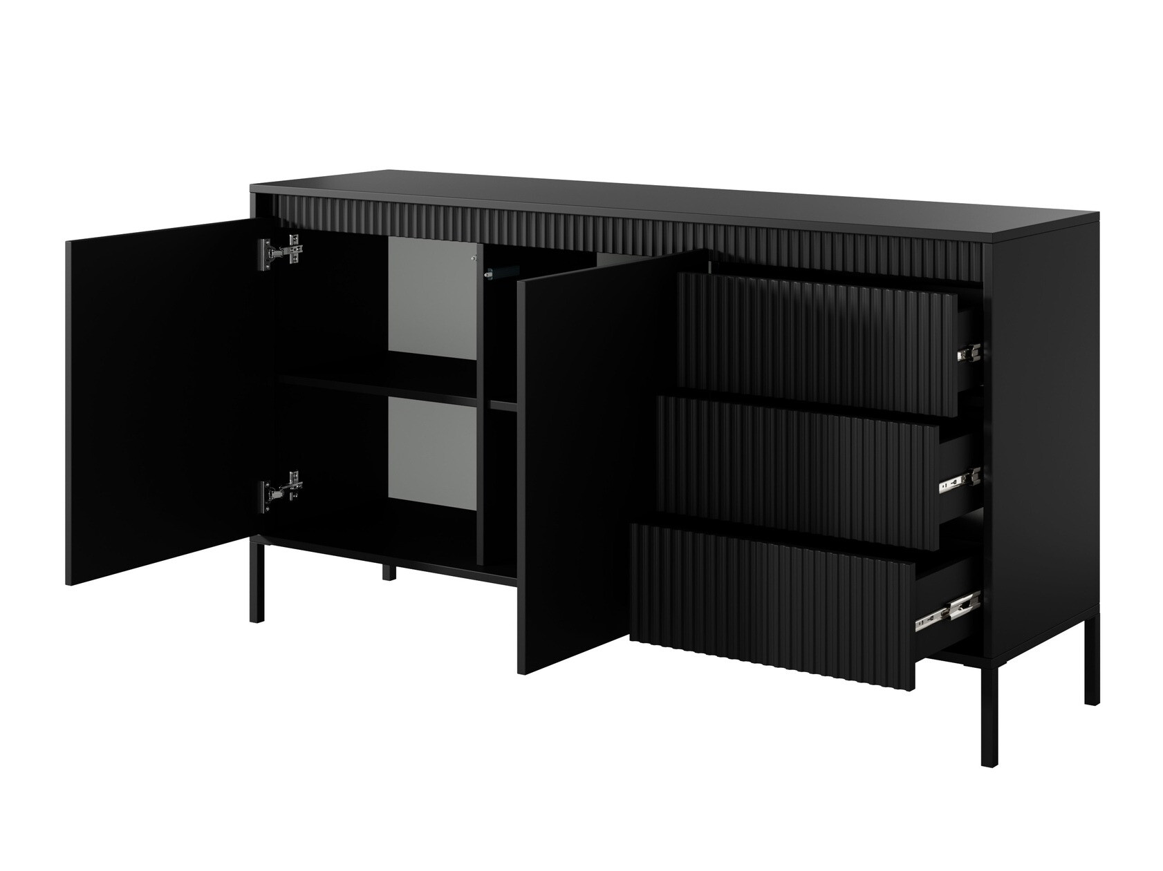 Komoda Romfele 101 (Crno)