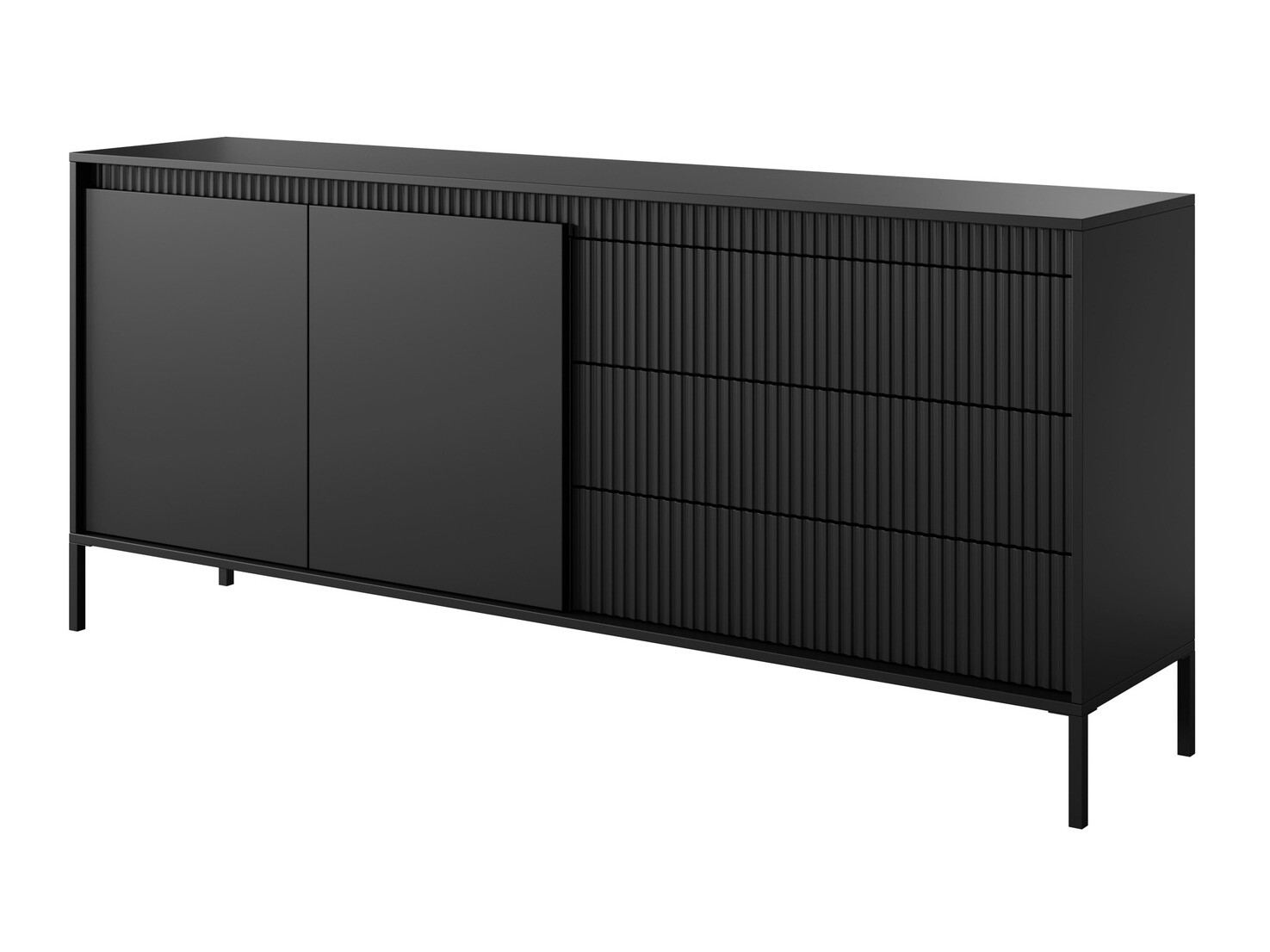 Komoda Romfele 102 (Crno)