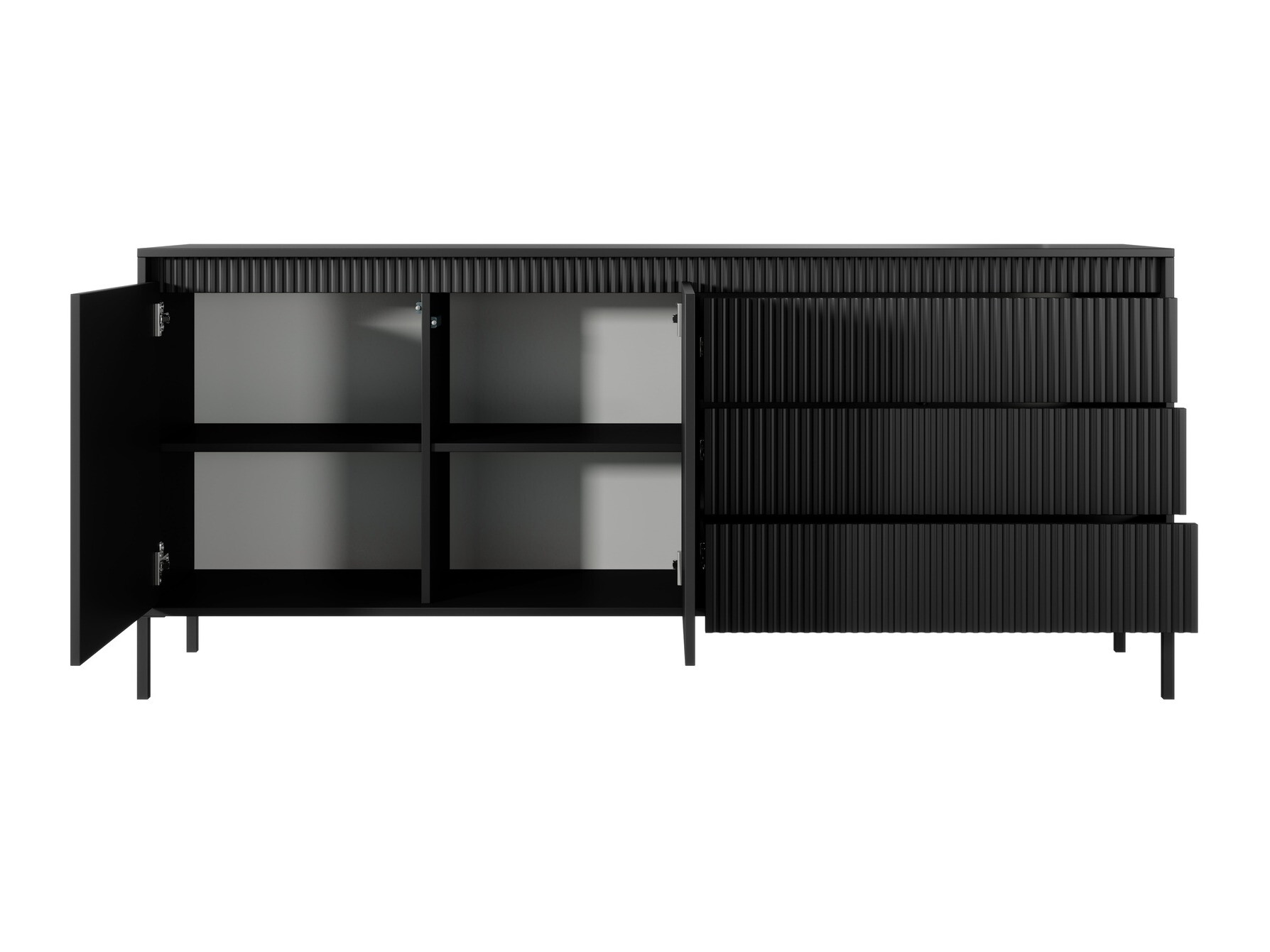 Komoda Romfele 102 (Crno)