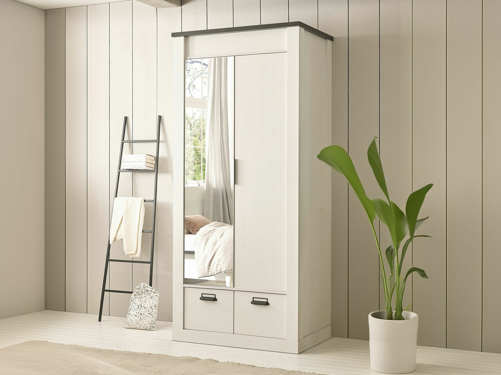 Ormar Cirtale 106 (Antracit + Izbeljeni bor)