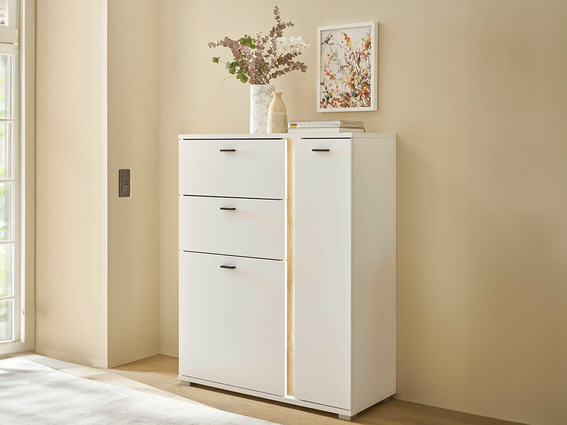 Komoda Avimavi 108 (Belo + Hrast Votan)