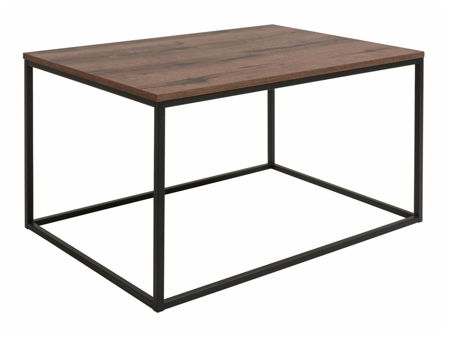 Stočić za kafu Boston 255 (Manastirski hrast + Crno)