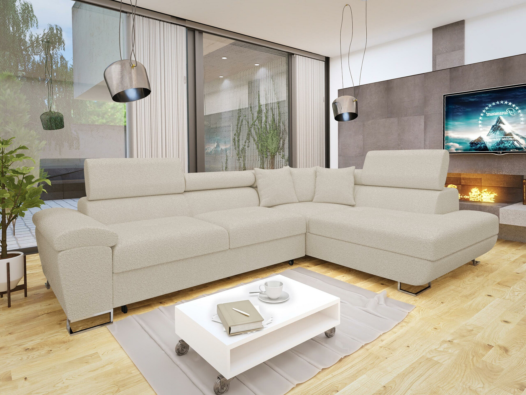 Ugaona sofa Comfivo 290 (Abriamo 03)