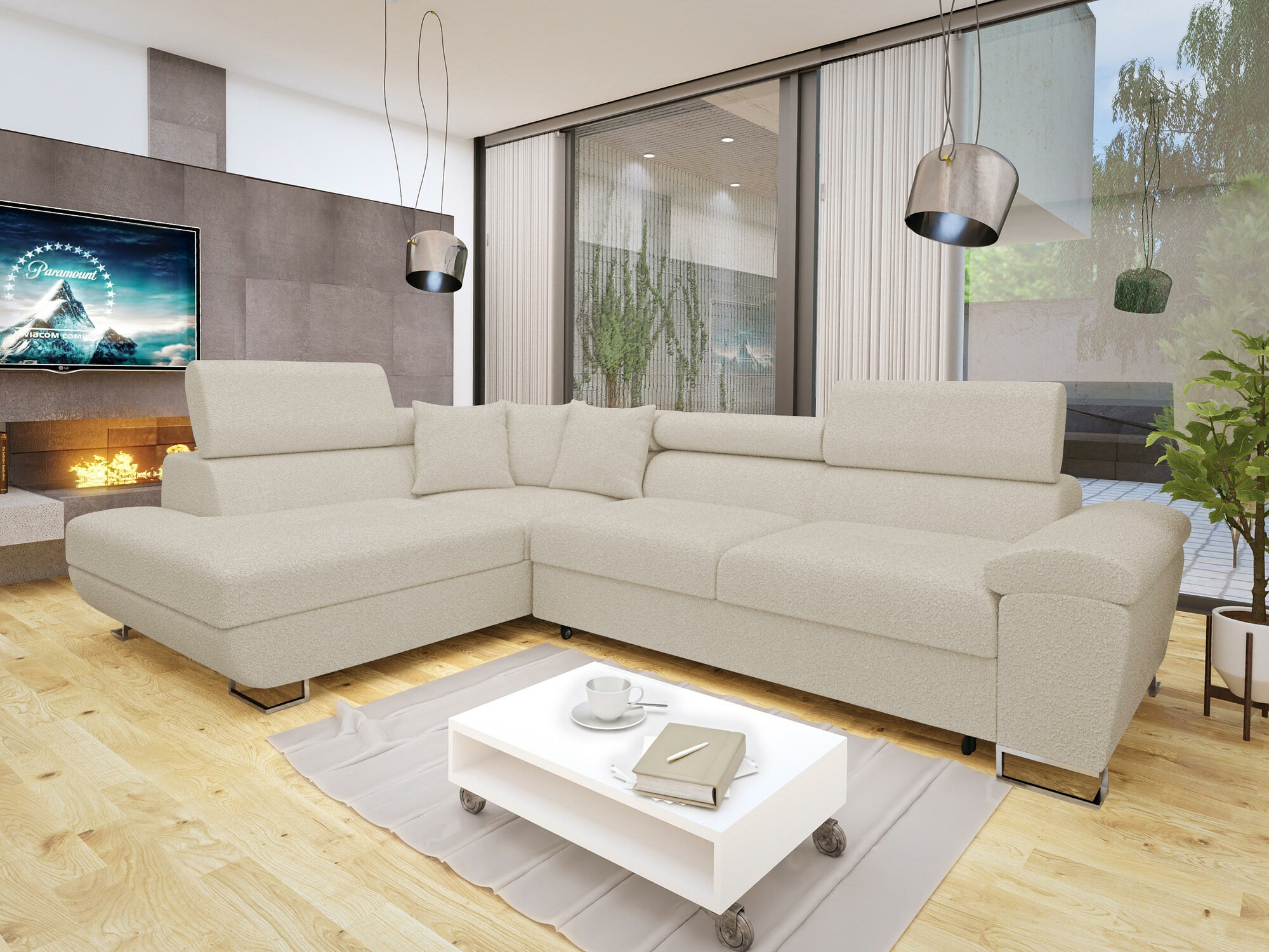 Ugaona sofa Comfivo 290 (Abriamo 03)