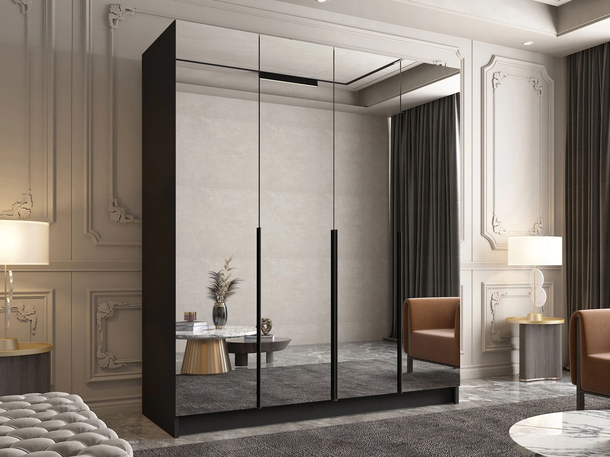 Ormar Closico 190 (Crno)