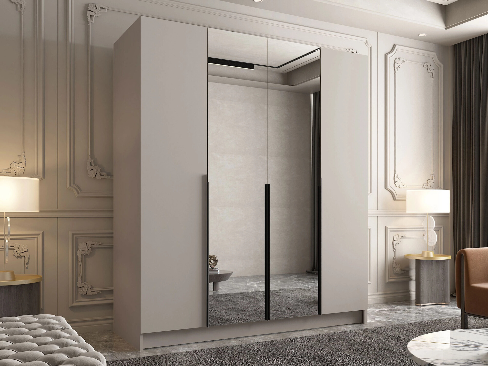 Ormar Closico 191 (Kašmir + Crno)