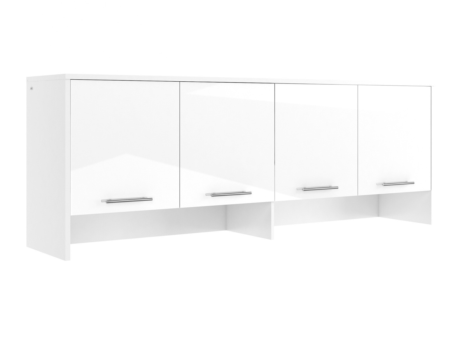 Ormarić Concept Pro Lenart I (Belo + Sjajno belo)