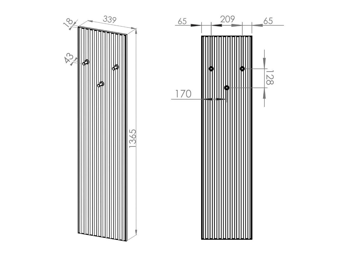 Čiviluk Marmeli 118