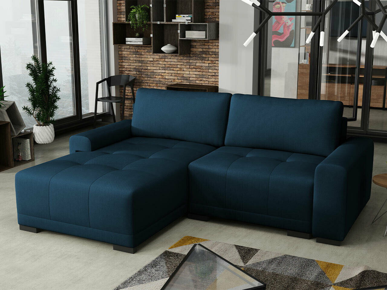 Ugaona sofa Columbus 183 (Kronos 09)