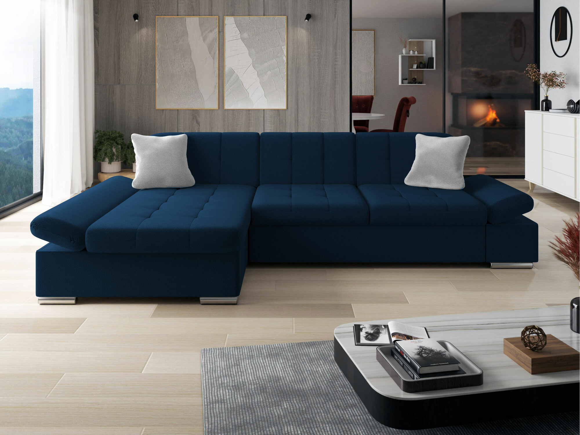 Ugaona sofa Comfivo 152 (Kronos 09 + Paros 05)