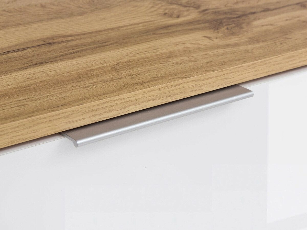 Ormarić Tivetra 103 (Hrast Votan + Sjajno belo)