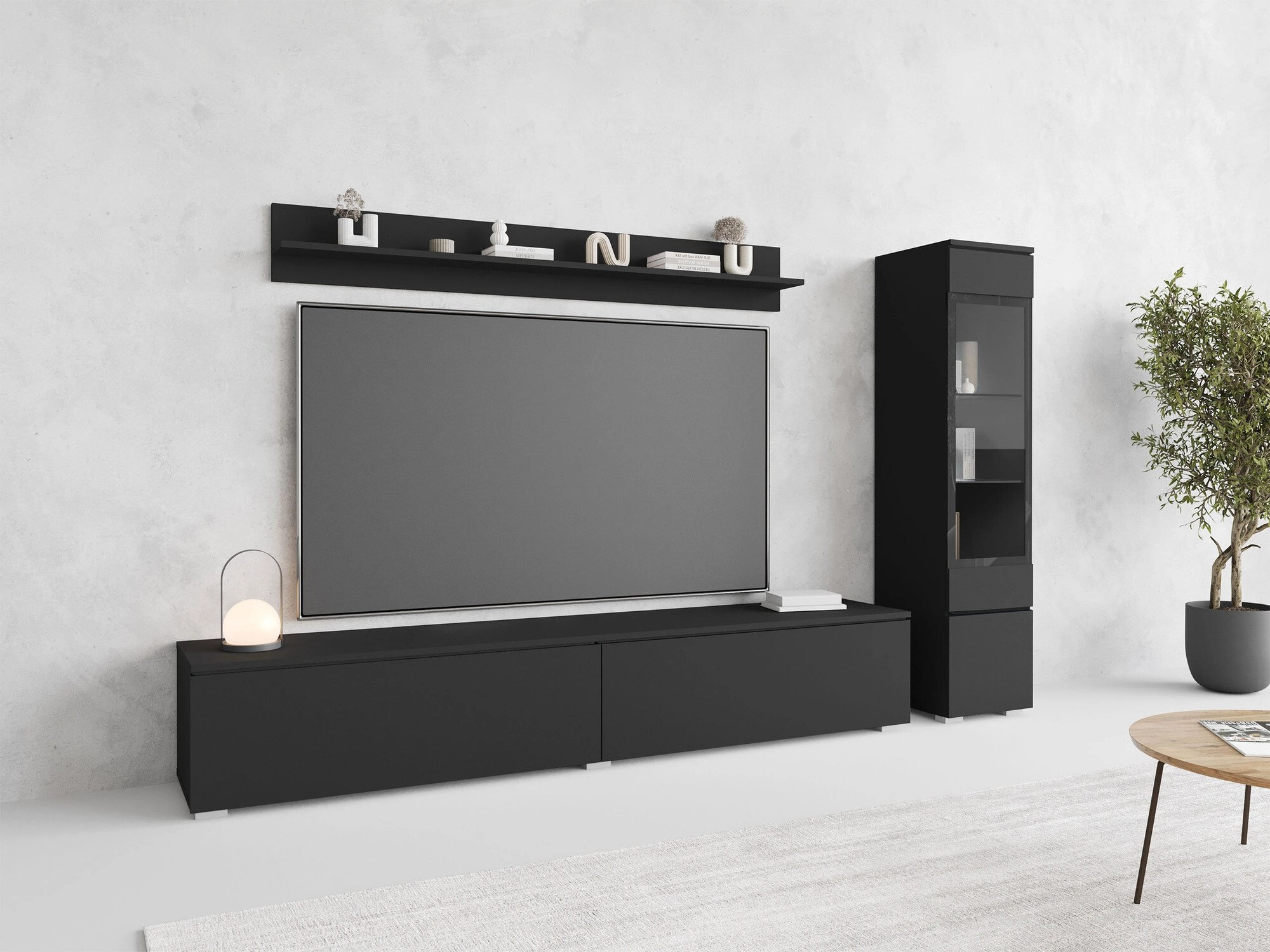 Set za dnevnu sobu Mirfivo 100 (Grafit)