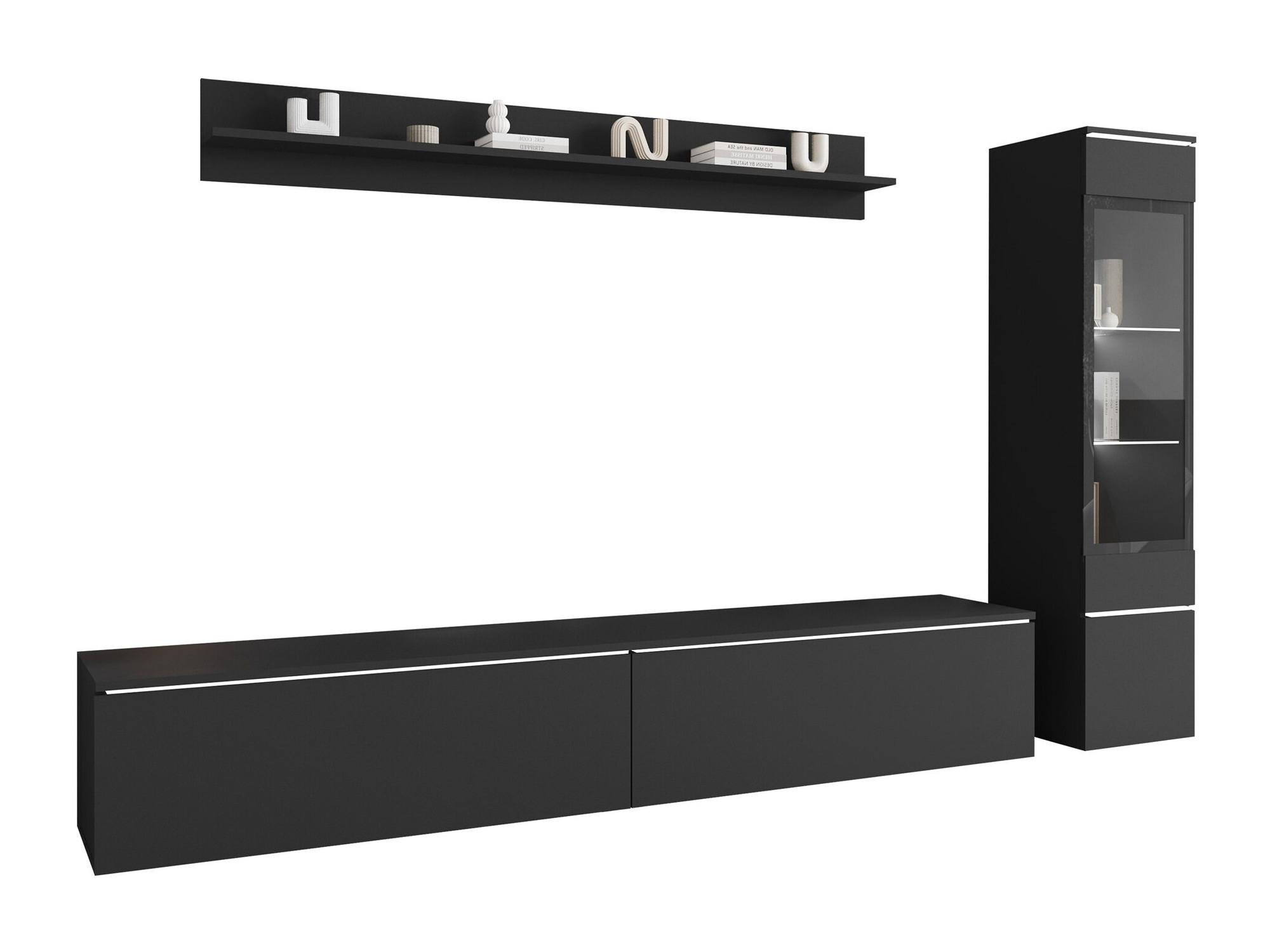 Set za dnevnu sobu Mirfivo 100 (Grafit)