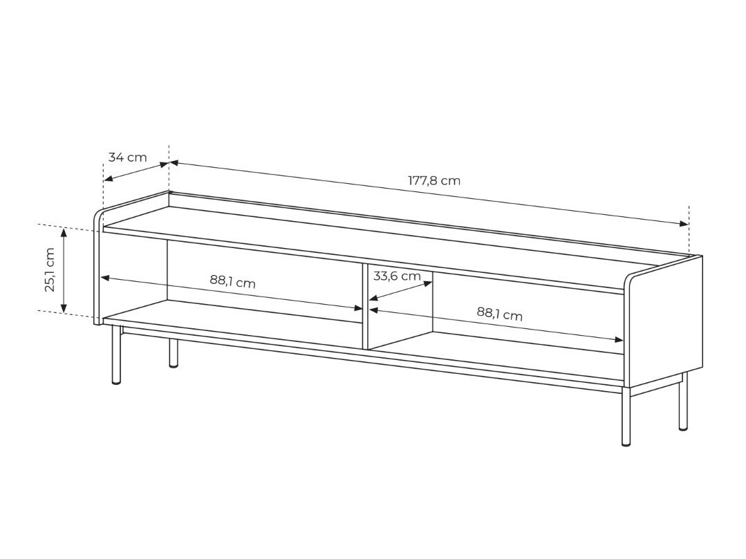 TV komoda Cortoli 104