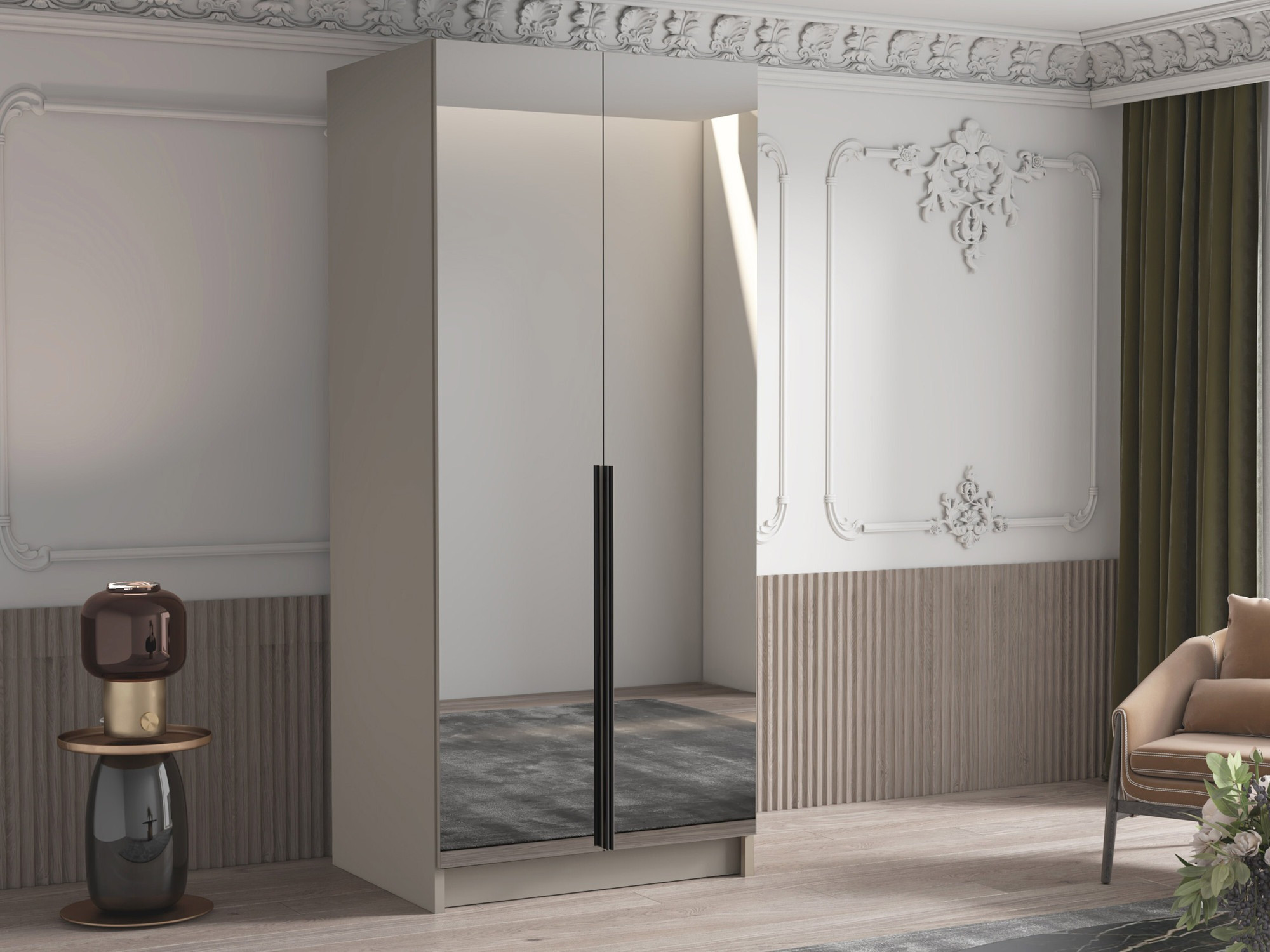 Ormar Closico 193 (Kašmir + Crno)