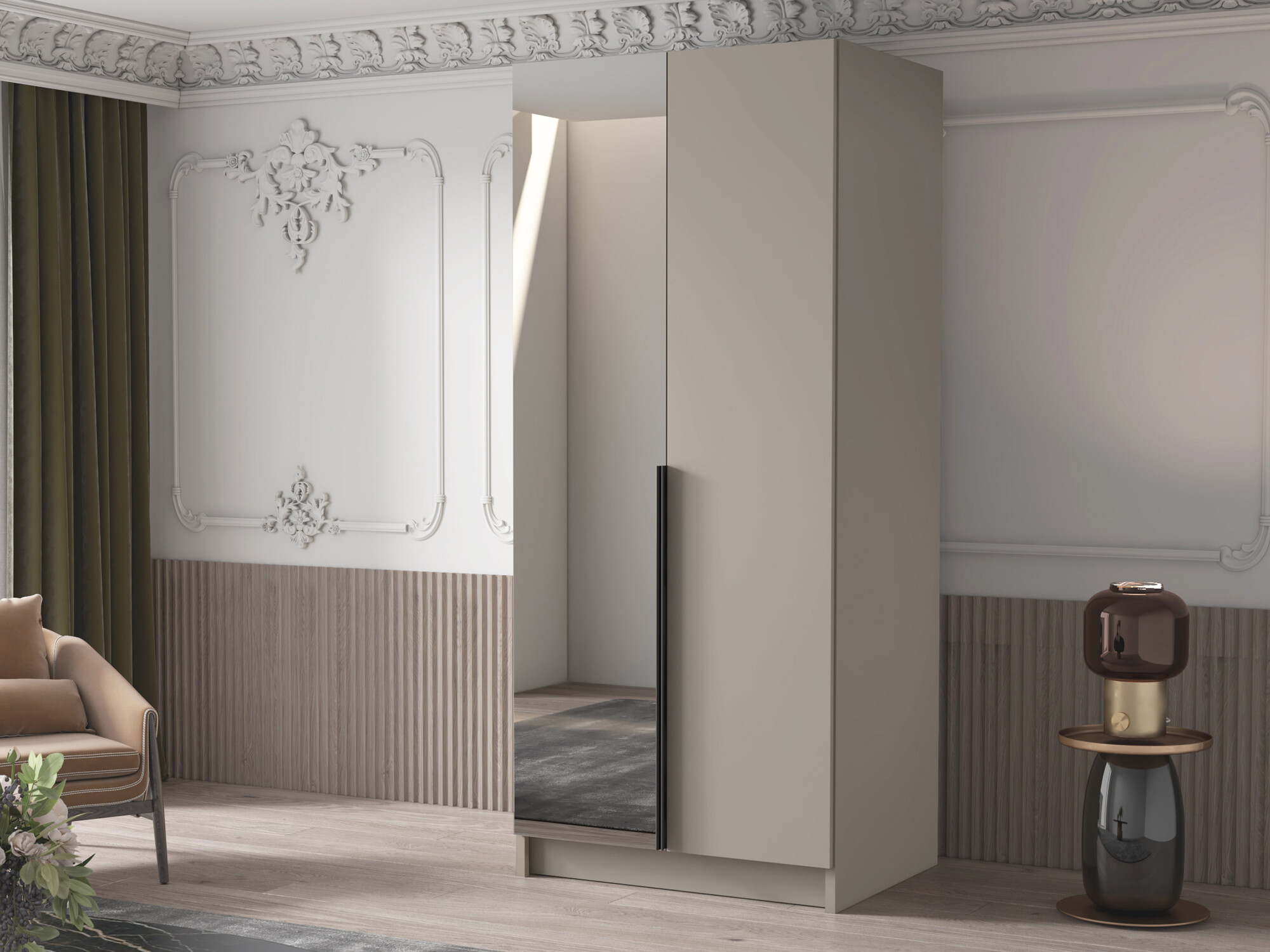 Ormar Closico 194 (Kašmir + Crno)