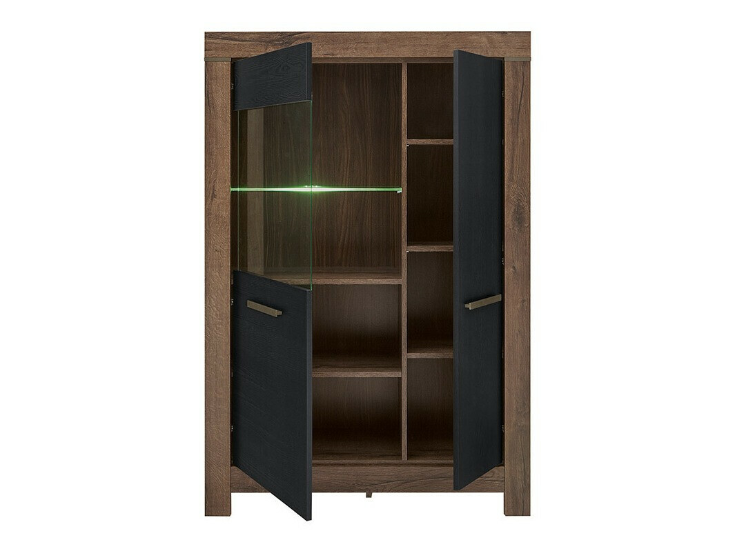 Set za dnevnu sobu Dunfelu 105 (Manastirski hrast + crni hrast)