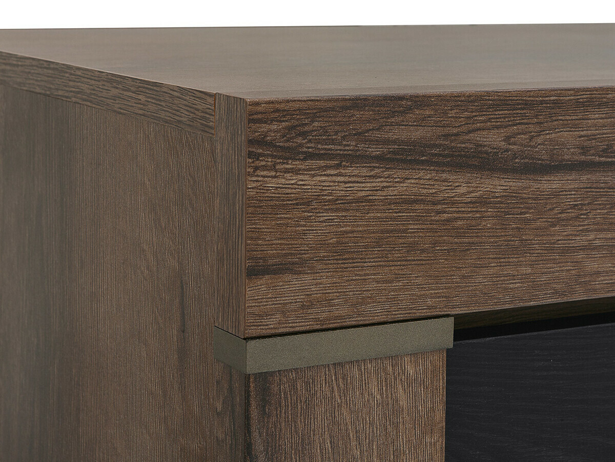 Set za dnevnu sobu Dunfelu 105 (Manastirski hrast + crni hrast)