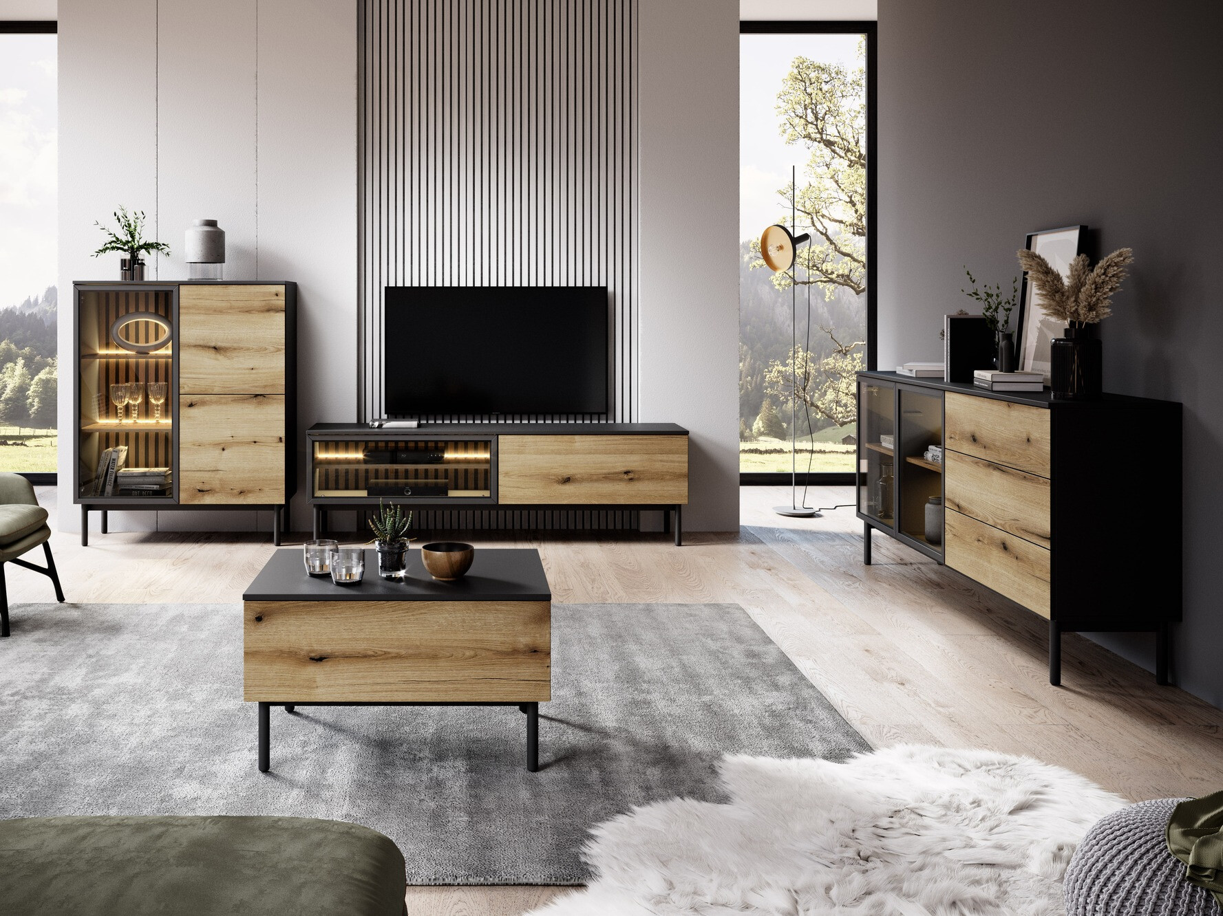 Set za dnevnu sobu Livmave 107 (Dostupno)